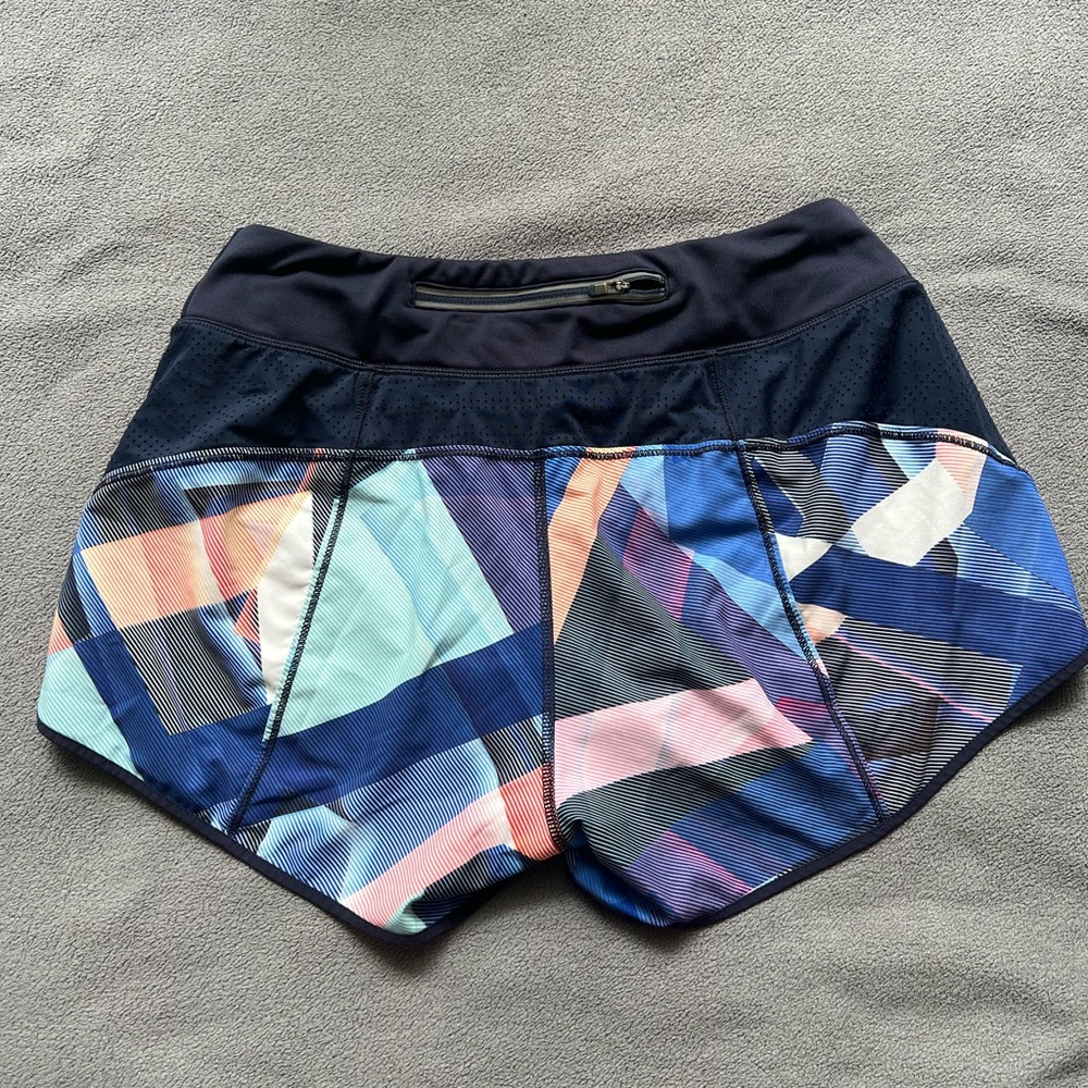Athleta Colorblock Ready Set Go Running Shorts Si… - image 3
